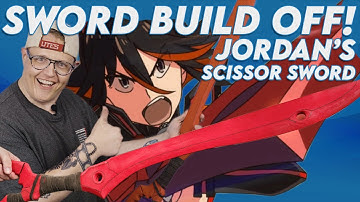 Laser Cutting EVA Foam: Kill La Kill Scissor Sword Built with Muse Titan Laser Cutter