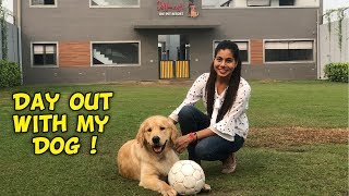 DAY OUT WITH MY DOG | Golden Retriever | Sanjhalika Vlog