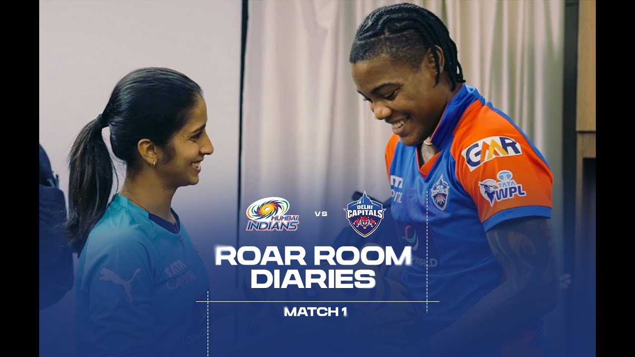«Мы продолжаем улыбаться» | Roar Room Diaries, эпизод 1 | MI против DC | WPL 2026