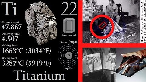 The Elemental Philosophorum: TITANIUM, Memory "METAL", Biocompatibility, Energy HARVESTS & Resonance