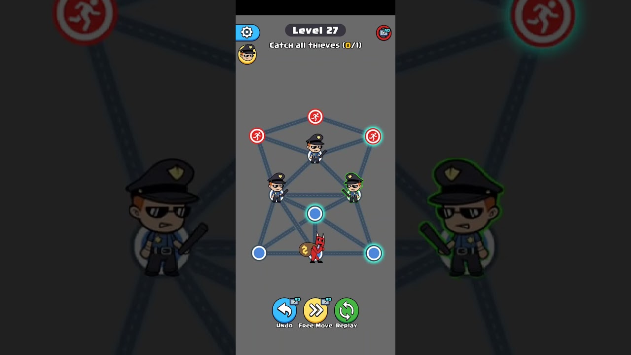 Catch the thief: Super Police Level 27✅ - 