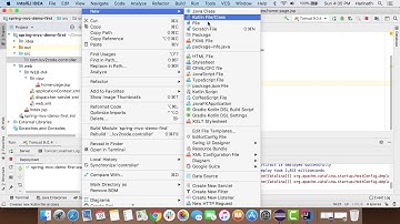 Spring MVC Setup on IntelliJ