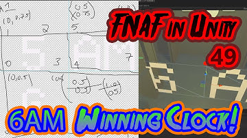 FNAF in Unity + Vive - 49 - 6 AM Win Clock