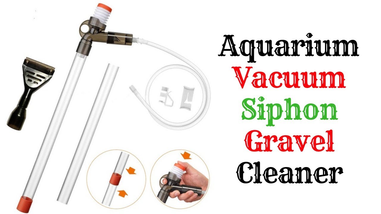 Aquarium Vacuum Siphon Gravel Cleaner 2023 YouTube