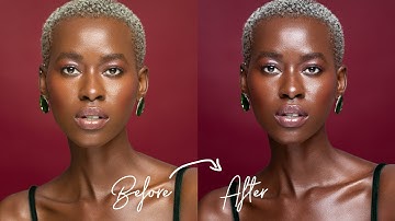GET AMAZING DARK / MELANIN SKIN TONES with ONE CLICK in Photoshop