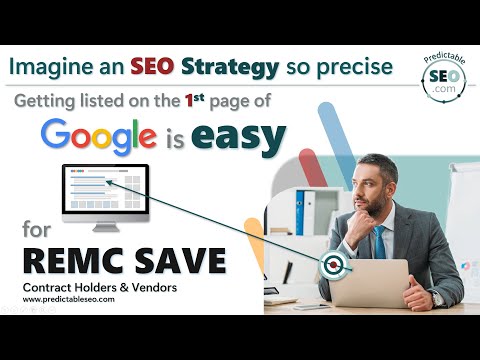 Get listed on the 1st page of Google for REMC SAVE resellers and vendors - REMC SEO, REMC SAVE SEO