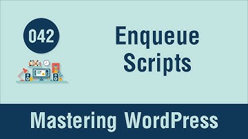 Mastering WordPress in Arabic #042 - Add Action and Enqueue Scripts