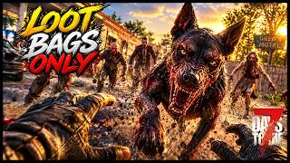 Day 2 at 1 HP… Do We FINALLY Get a Weapon! | Loot Bags ONLY