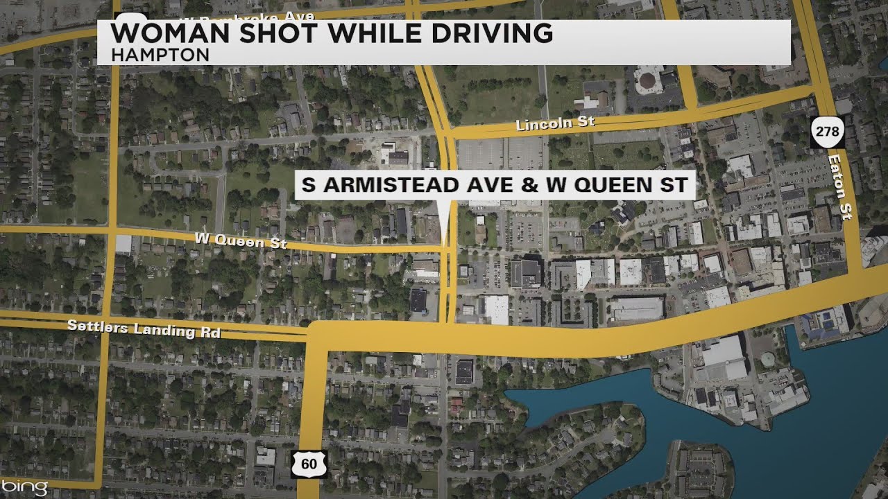 Hampton PD: Woman found shot inside vehicle - YouTube