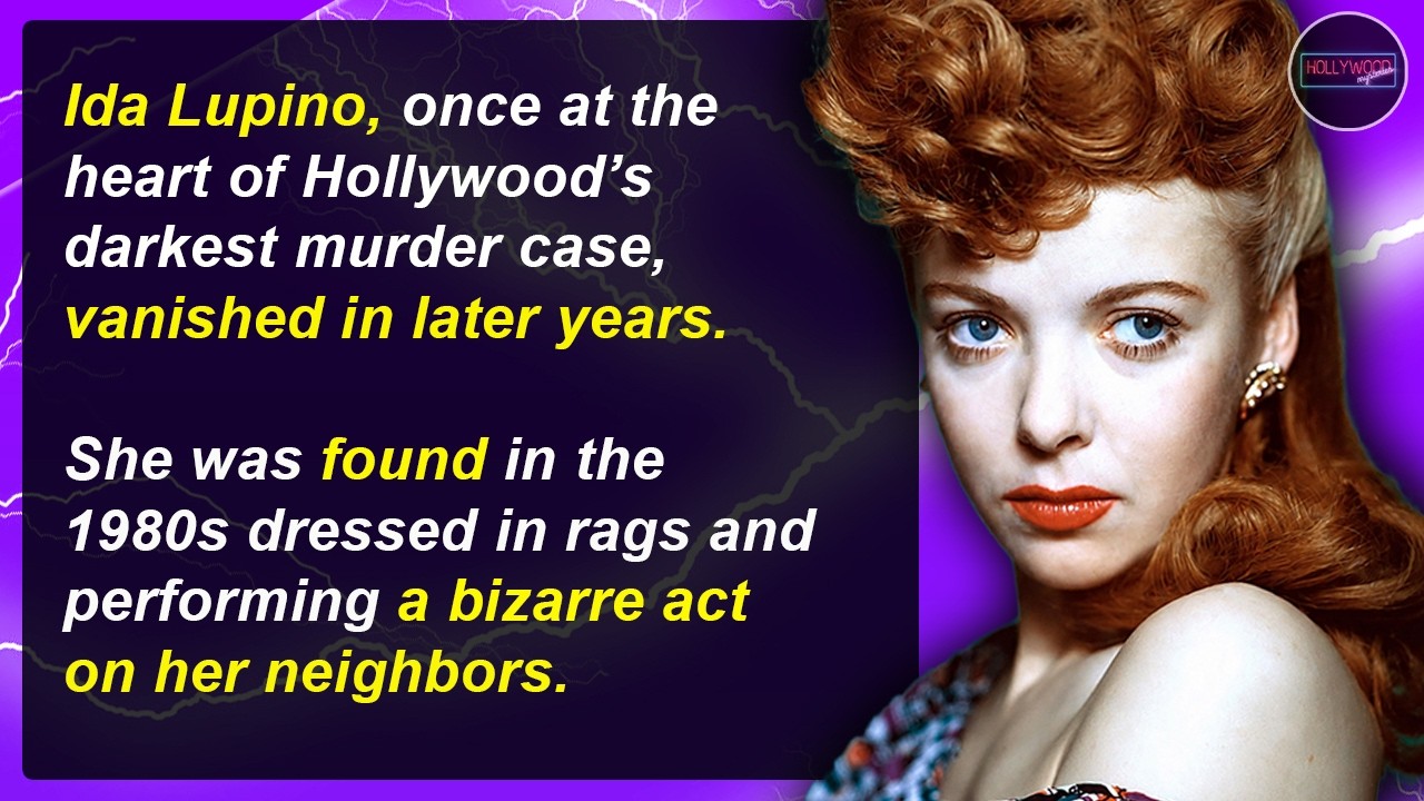 M*rder, Sl*ttiness & A Twisted Foursome - Ida Lupino's Fall | Hollywood Mysteries #137