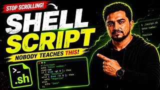 The Only Shell Scripting Tutorial You'll Ever Need! 🔥
