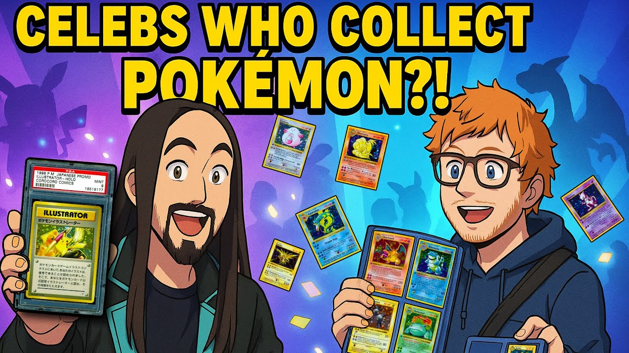 These Celebrities Collect Pokmon Cards And Its Wild!