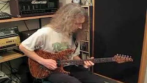 Guthrie Govan playing to Jeff Beck style track | J...