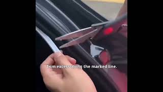 Waterproof Silicone Car Trunk LED Strip, Dynamic RGB Flowing Welcome