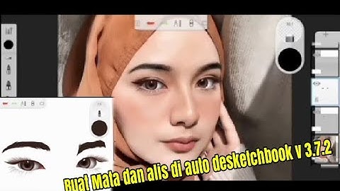 tutorial smudge bikin mata di autodeks Sketchbook