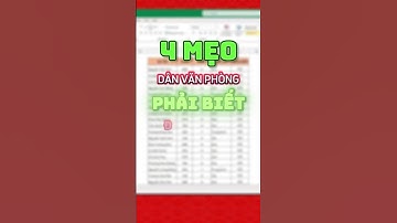 4 mẹo dân văn phòng phải biết khi đi làm #dichvutotnghiep