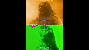 Kaiju Battle - Simon vs Graza | #simonverse #vsbattle #edit