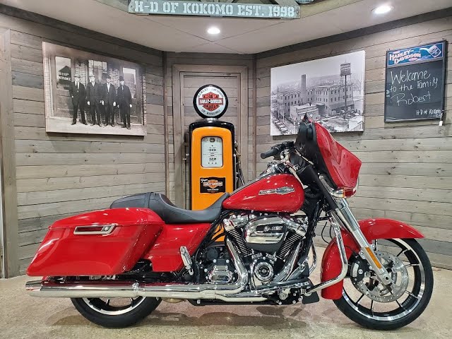 2023 Harley-Davidson Street Glide FLHX- Redline Red. - YouTube