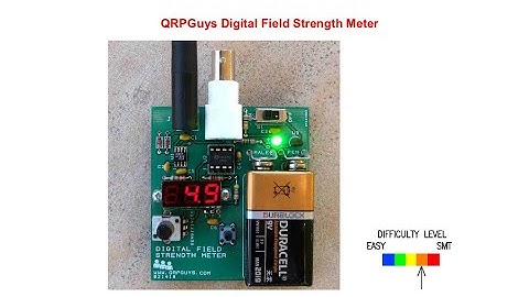 QRPGuys Digital Field Strength Meter