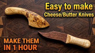 Weekend Edition,  Making Custom Cheese/Butter Knives.