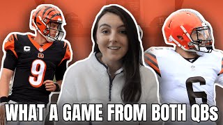 Cincinnati Bengals vs Cleveland Browns Reaction! NFL Week 7 (2020)