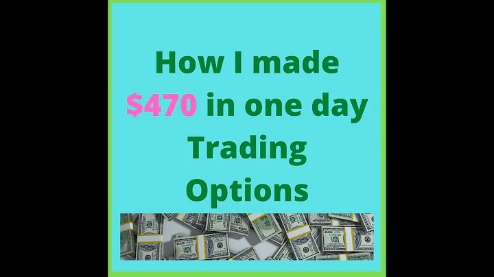 How I Made $470 in One Day Trading Options