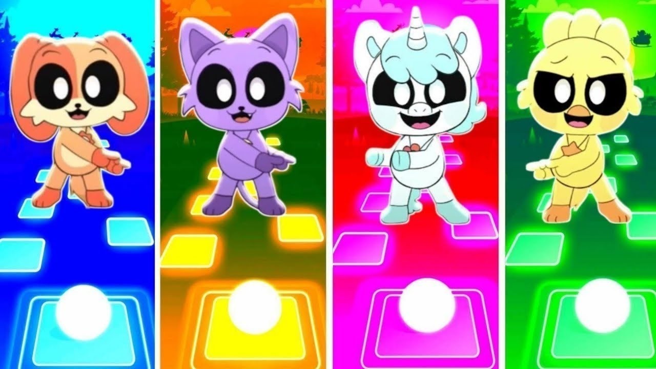 Poppy Playtime chapter 3 The Smiling Critters 🆚 The Catnap 🆚 Hoppy Hopscosthc 🆚Funny Catnap zZz