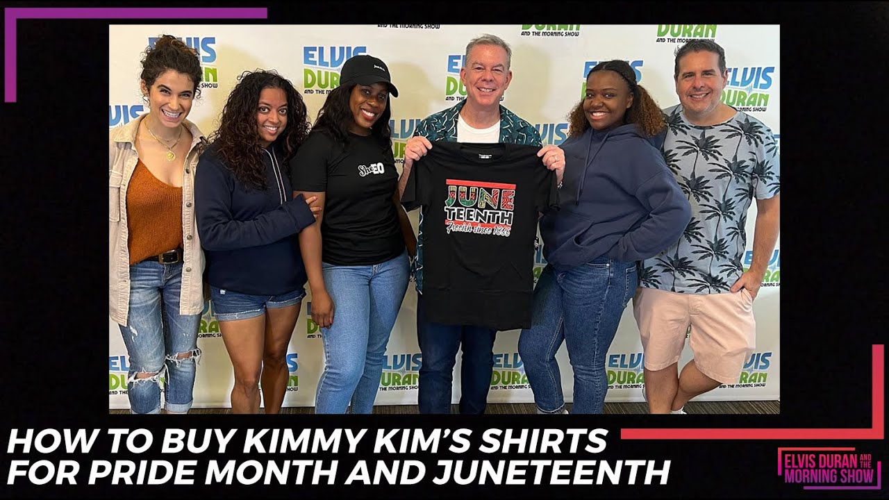 How to Buy Kimmy Kim’s Shirts For Pride Month And Juneteenth | Elvis