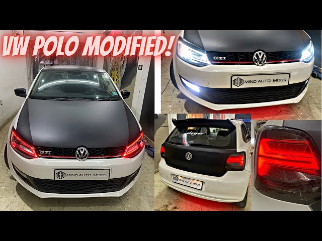 Volkswagen POLO Modified, VW Polo AUDI Headlamp & Taillamp