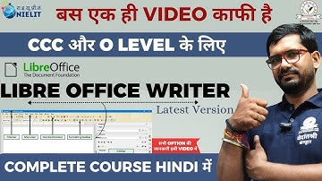 📘 "LibreOffice Writer" Full Course in Hindi | 📝 Beginner to Advanced | 🎯 Complete Tutorial