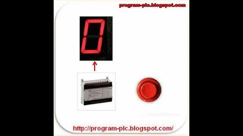 PLC Programming : Display Seven Segment