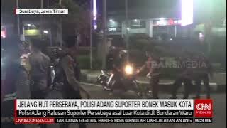 JELANG HUT PERSEBAYA, POLISI ADANG SUPORTER BONEK MASUK KOTA | REDAKSI PAGI (18/06/23)