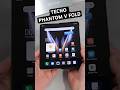 Первый взгляд на #TECNO PHANTOM V FOLD 🤯 Самый доступный смартфон с гнущимся экраном 😎