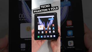 Первый взгляд на #TECNO PHANTOM V FOLD 🤯 Самый доступный смартфон с гнущимся экраном 😎