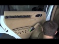 Porsche Cayenne S II Door Panel Removal (Полная разборка двери )