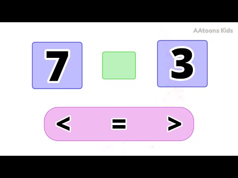 Greater than Less than Equal to | Math Quiz for Kids