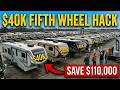 HOW SMART AMERICANS ARE BUYING $150K FIFTH WHEELS FOR $40K (The Auction Loophole)