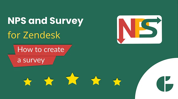 How to Create a Customer Satisfaction Survey in the NPS and Survey App for Zendesk