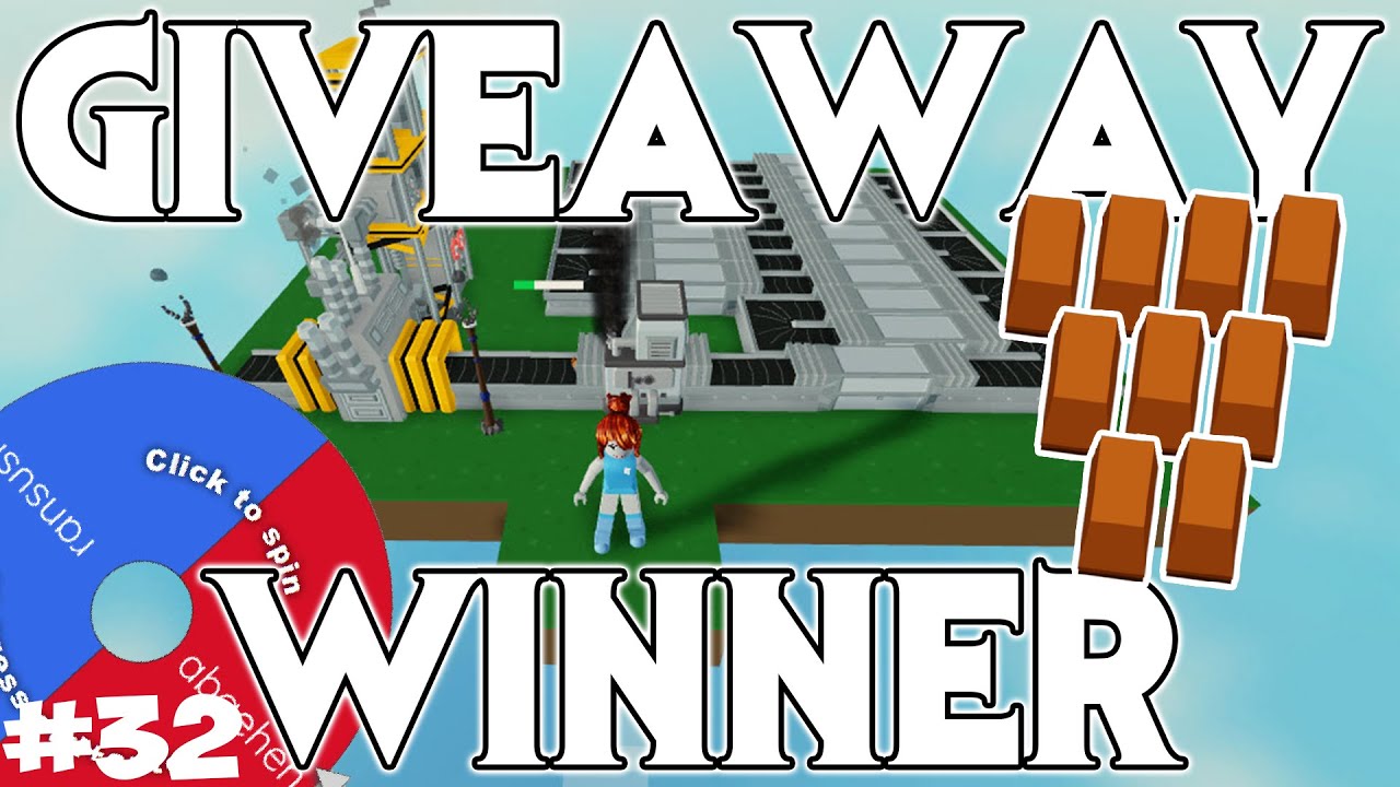 🎮 ROBLOX ISLANDS 32 Winner of the Copper Ingot Farm Giveaway YouTube