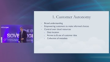 What is Sovereign Cloud? Empowering European Customers and Protecting Data