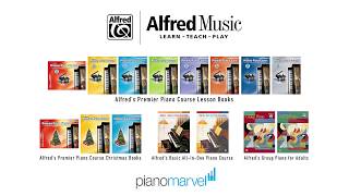 Alfred Music Publishing in Piano Marvel