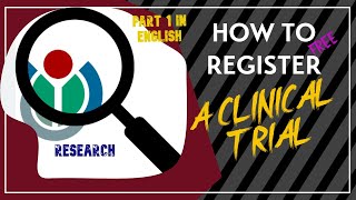 How to register a research/study/clinical trial |part 1| on Iranian registry of clinical trials/IRCT