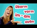 Quiz zu Wechselpräpositionen und Kurzformen
