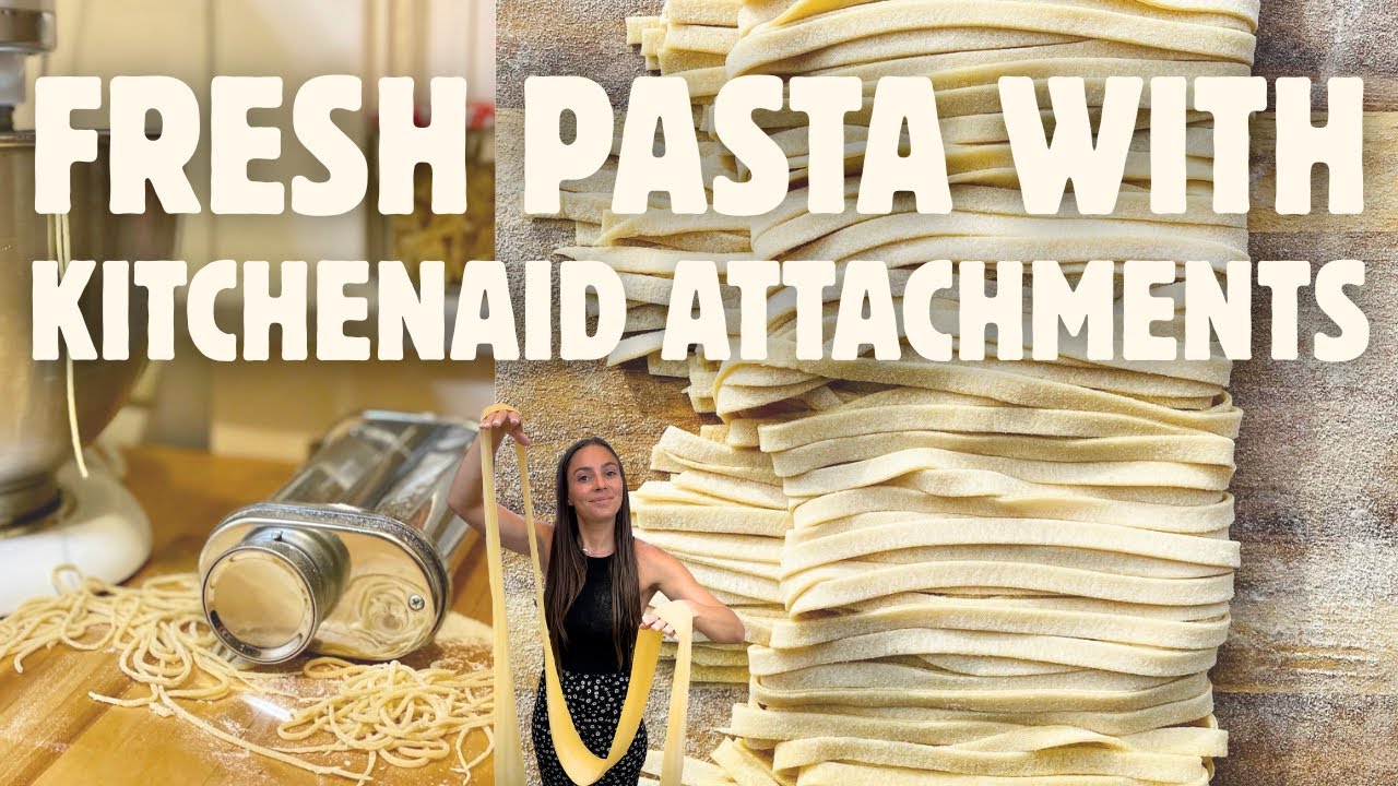 How to Make Pasta With a Kitchenaid Mixer 3 How to Make Pasta With a Kitchenaid Mixer