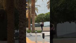 A Foreigner Hoverboarding #riyadh #travel