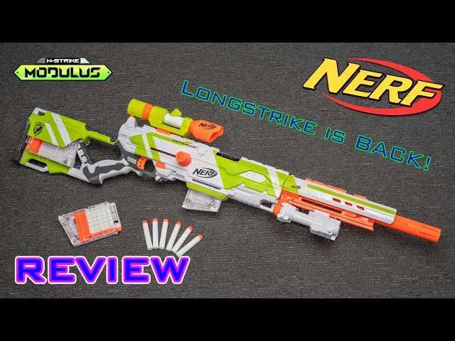 Pick up the impressive Nerf Longstrike Modulus Blaster for just