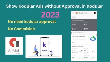 Show Kodular Ads without Approval and  NO Commission to Kodular