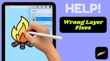 Did You Draw on the Wrong Layer in Procreate? | Easy Fix for Beginners