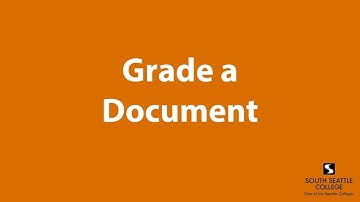 Canvas: Grade a Document with DocViewer