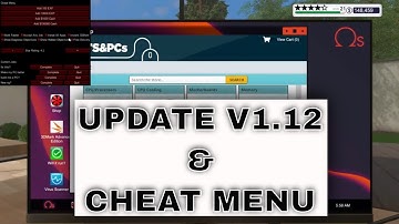 PC Building Simulator with Update V1.12 and Nexus Mods Cheat Menu Installed